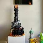 Black Tower Dark Model Building Blocks Kit Bricks Creative Toy Boys Adult Gifts