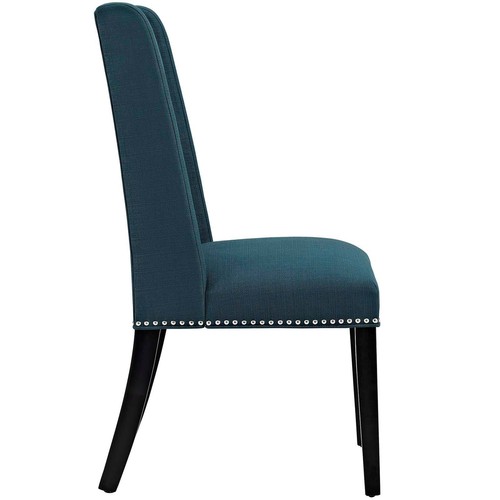 Dining Side Chair Set of 4 Modern Nailhead Trim – 10 Fabric colors - Picture 14 of 51