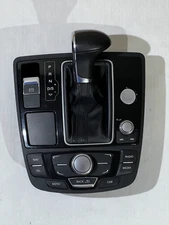 12-18 AUDI A6 A7 C7 CENTER CONSOLE MMI CONTROL RADOIO SWITCH GEAR SHIFTER OEM