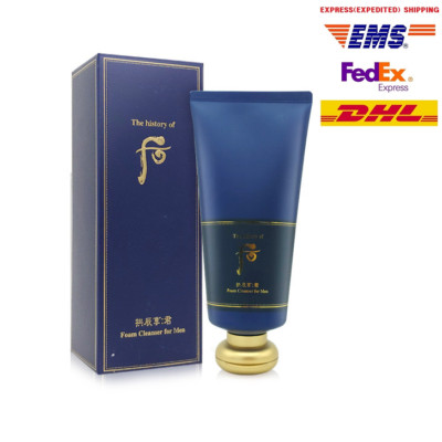 WHOO Gongjinhyang Foam Cleanser For Men 180ml Pore Sebum Control EXPRESS SHIP
