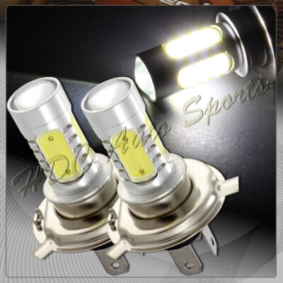 2 x 6000K CREE H4 HB2 9003 White DRL LED 16W Hi Power Headlight Fog Light Bulbs 