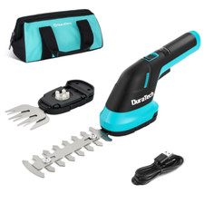 DURATECH Cortasetos Inalámbrico 3.6V 2 en 1 Cortasetos Portátil Cortasetos