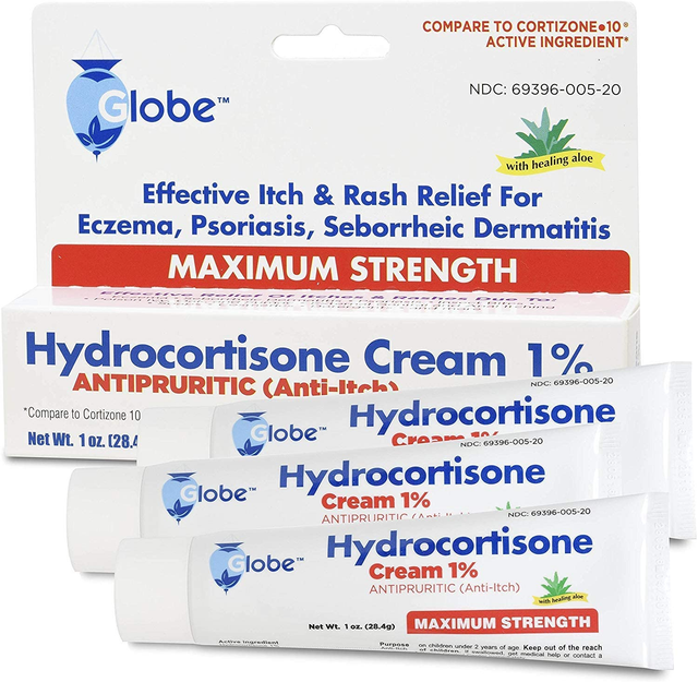 Cortisone Treatments Hydrocortisone MAXIMUM Strength Cream 1 With Aloe