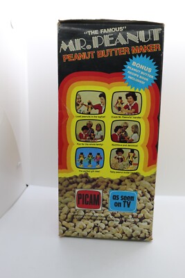 Mr. Peanut Peanut Butter Maker with Box | eBay
