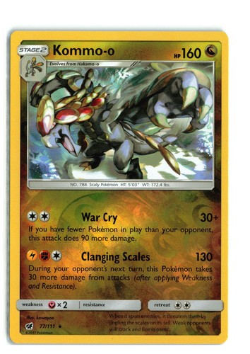 Jangmo-o Common SM - Crimson Invasion 75/111 NM Pokmon TCG | eBay Jangmo-o Common SM - Crimson Invasion 75/111 NM Pokmon TCG | eBay