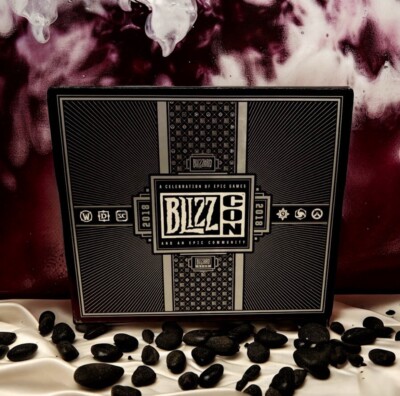 Blizzcon Exclusive 2018 UNOPENED Goody Bag/Box Set Blizzard Rare