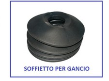 SOFFIETTO UNIVERSALE GOMMA PER GANCIO CARRELLO RIMORCHIO PER BARCA portatutto