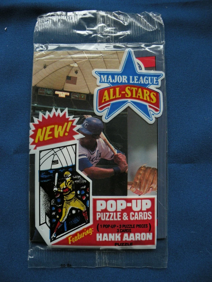 Donruss All-Star 1986 conjunto conmemorativo 85 superestrellas 1 Pop-Up 3 rompecabezas cartas de 3 piezas Foto 4 de 4