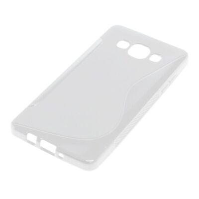 OTB TPU Case kompatibel zu Handy Samsung Galaxy A5 SM A500F S Curve Transparent