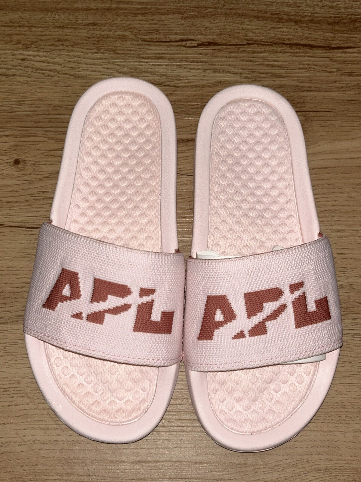 APL LINEA DONNA TECHLOOM SLIDES SANDALI TAGLIA 6 ROSA SENZA TESSUTO