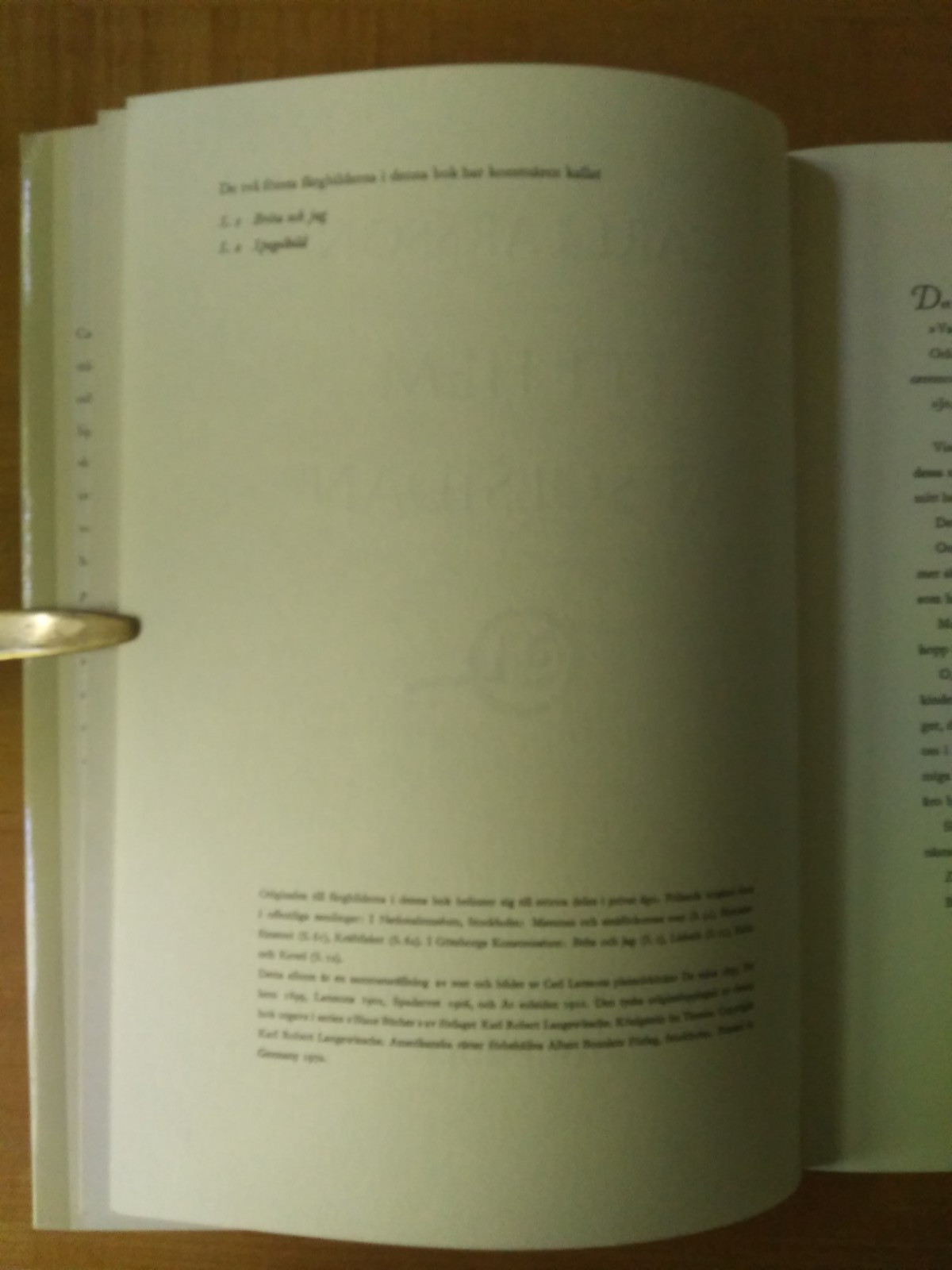 Carl Larsson ett Hem åt Solsidan. PBDJ. Albert Bonniers Förlag, Stockholm. 1972