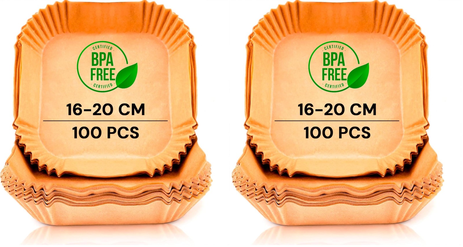 edihome, Carta Forno per Friggitrice ad Aria, BPA Free, Monouso, Adatto al