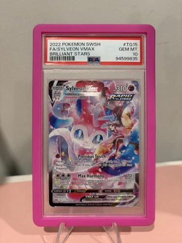 Sylveon VMAX #TG15 2022 Pokemon SWSH Brilliant Stars PSA 10 GEM MINT
