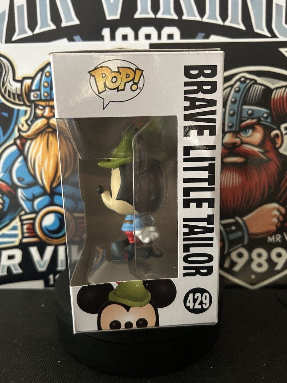 Funko Pop #429 Brave Little Tailor Mickey Mouse 90th Anniversary Figure image 2