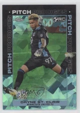 2021 Topps Chrome MLS Sapphire Edition Aqua 87/99 Dayne St Clair Rookie RC ow1