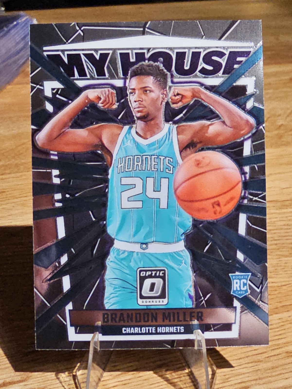 2023-24 Panini Donruss Optic - My House Brandon Miller #5 (RC)