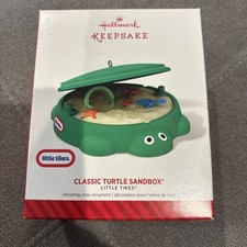 NEW- 2014 Classic Turtle Sandbox Little Tikes Hallmark Keepsake Ornament