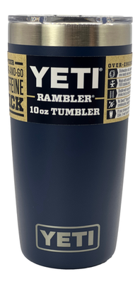 YETI Rambler 10 oz Tumbler Navy Color Discontinued Retired Design