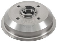 2X A.B.S. Bremstrommel 3331-S FüR Ford Fiesta Gfbt FBD 2 1 Wfvt FVD Wfbt XR2