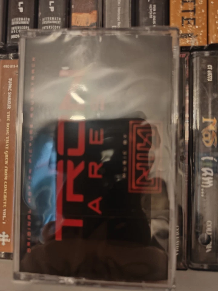 Nine Inch Nails NIN TRON: ARES Soundtrack FACTORY SEALED cassette album  - Image 3 of 4