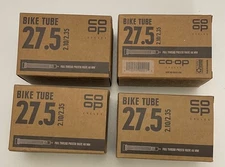 4-Pack CO-OP Cycles Presta Bike Tubes 27.5 x 2.1-2.35 48mm Valve MTB