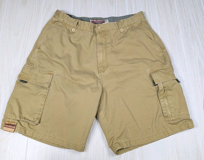 Coliseum Men's 36 tan brown cargo shorts active outdoor lifestyle unworn w/ tag