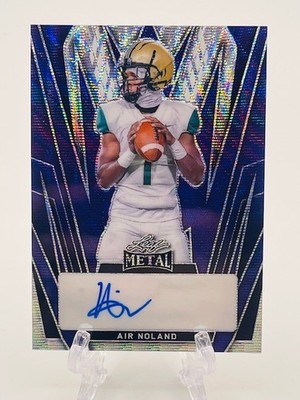 2024 Leaf Metal - Air Nolan #2 Purple Pulsar /5 Autograph
