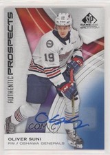 2019-20 Upper Deck SP Game Used CHL Edition Blue Auto Oliver Suni #59 Auto 0x1