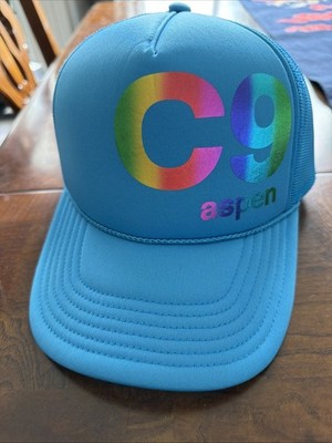 Cloud 9 Aspen Snowmass Trucker Rope Hat Blue