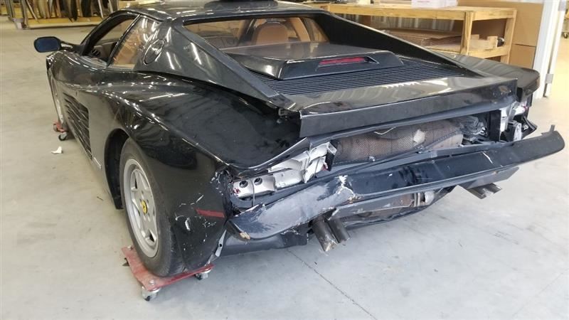 Ferrari Testarossa 1990 REAR+LEFT Brake disc