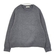 ROBERTO COLLINA Made in Italy wool Sweater knit gray 6-0105T