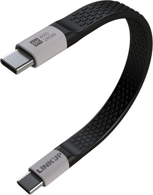 LINKUP - USB4.0 240W 40Gbps Typ-C Thunderbolt 4 [13cm] 8K@60Hz