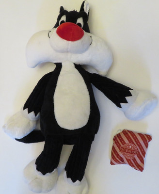 Scentsy Buddy Looney Tunes Sylvester The Cat Plush 17  With Scent Pak 