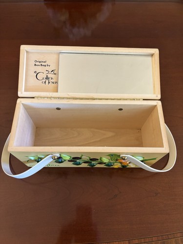 Vintage Original Box Bag By Collins Of Texas Money Tree 1970’s - Picture 17 of 24