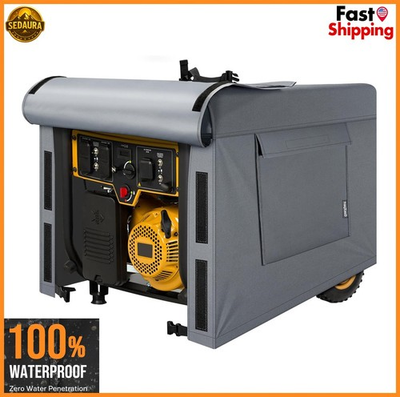 #ad Generator Cover Waterproof 5000 10000W Heavy Duty Outdoor Open Frame Universal $33.99