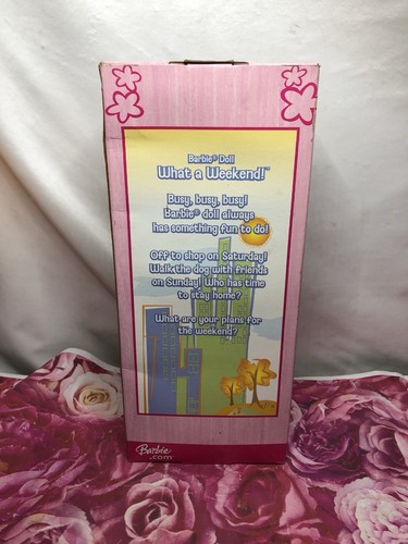 Barbie - What a Weeek Barbie Doll # J0579 - Cabello rubio - 2005 - Nuevo - Sin usar, en caja original - Imagen 5 de 6