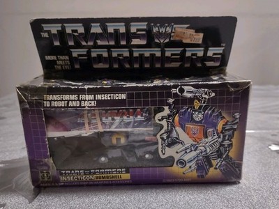TRANSFORMERS G1 INSECTICON BOMBSHELL | MIB | 1985 VINTAGE | COMPLETE |