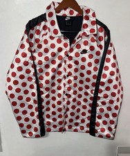 Nike Sportswear JDI Synthetic-Fill Printed Jacket In University Red Size- Small