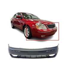 Front Bumper Cover For 2005-2007 Ford Five Hundred 500 w Fog Light/molding holes