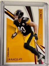 2021 Panini Immaculate Collection Football FOTL T.J. Watt Red /25