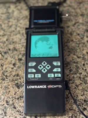 Lowrance Global Map Sport GPS and 2 mapping cartridges 