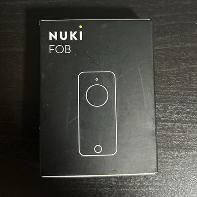 Nuki Fob Keyfob Fernbedienung für Smart Lock Türschloss, Schwarz