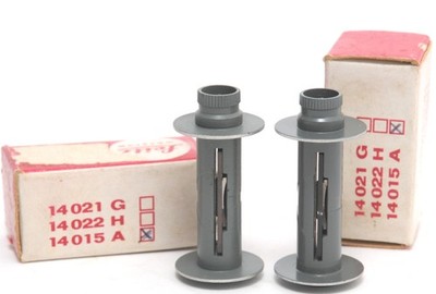 Set of 2 x Leica Leitz 14015 Gray Take Up spool original boxed