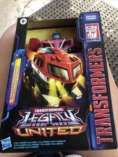 Transformers 2024 Legacy United Animated Universe Voyager Optimus Prime In Hand