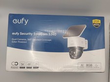 eufy Security SoloCam S340 Solar-Powered 3K Dual Camera Security Camera