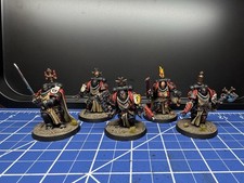 Warhammer 40K Black Templars Sword Brethren Space Marines Lot D Well Painted.