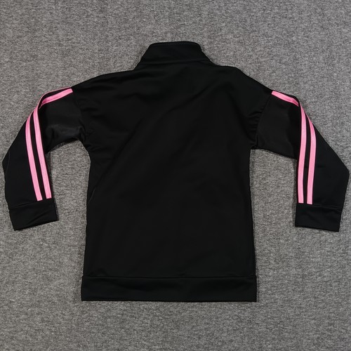 Adidas Jacket Girls 6X Full Zip Track Athletic Three Stripes AG3126 - Picture 4 of 16