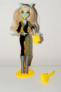 monster High Puppe Frankie Stein Fatale Freaky Fusion Hybrid Draculaura wie neu