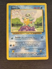 Squirtle 063/102 Base Set Regular