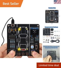 Soldering Practice Kit: Realistic Car Driving Simulation for Young Engineers